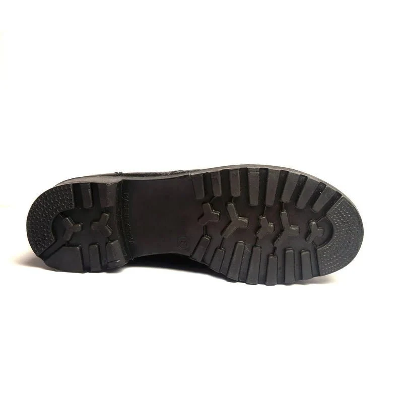 Ace Parade Boots 1298 (No Steel Toe) - Black - Image 4