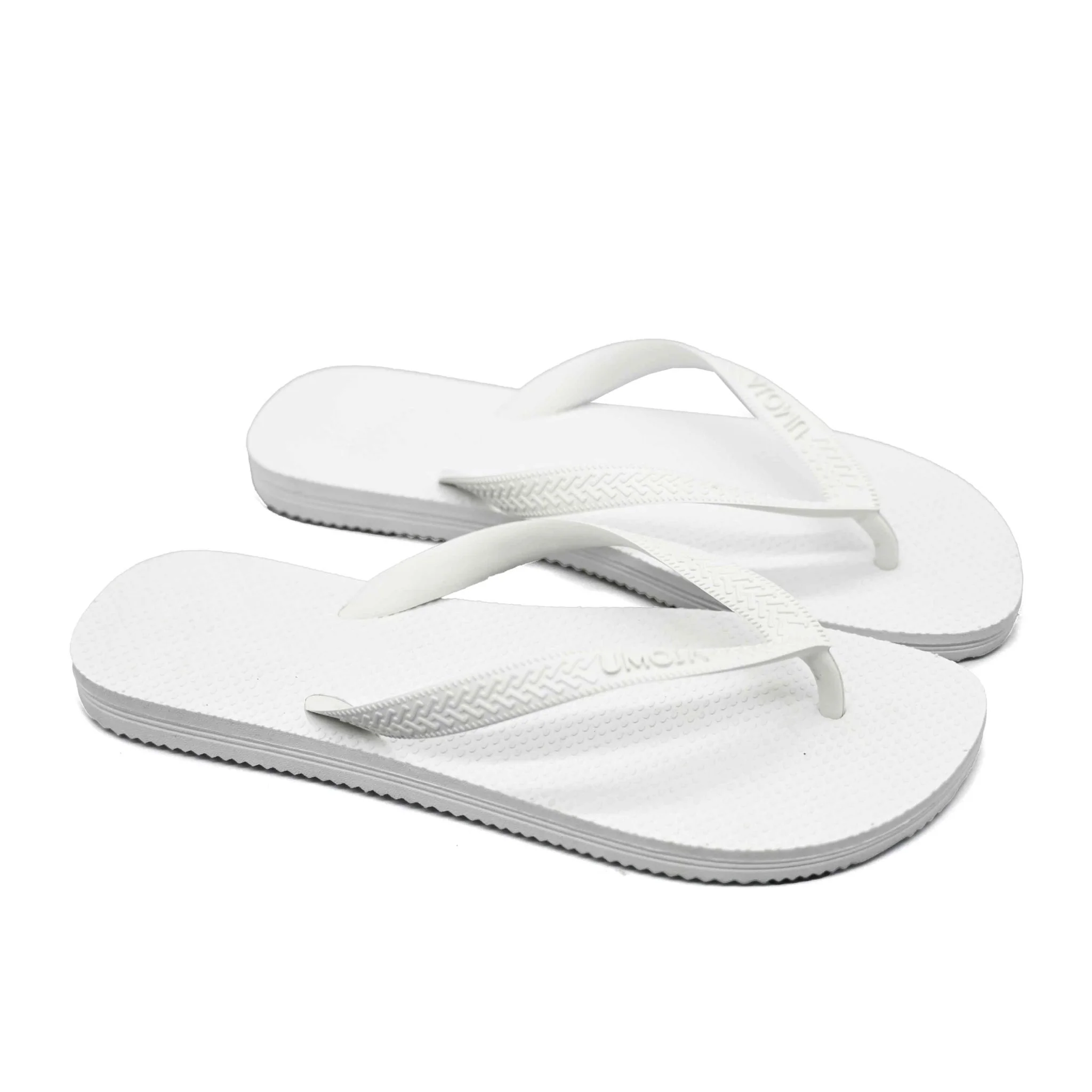 Brazil – Unisex Flip-Flops - White - Image 3