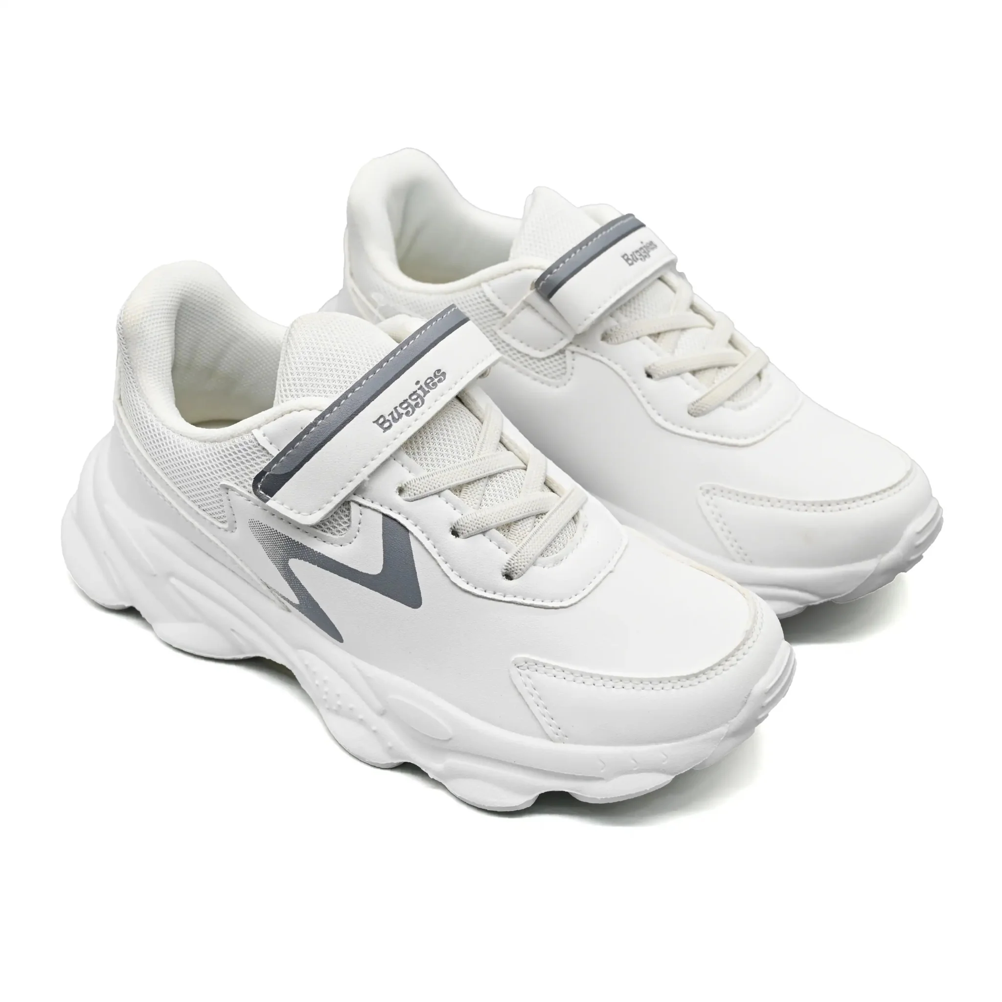 Buggies Enzo Kids Shoes - White - Image 3