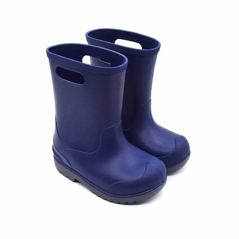 Buggies Rain Boot - Navy/Grey - Image 3