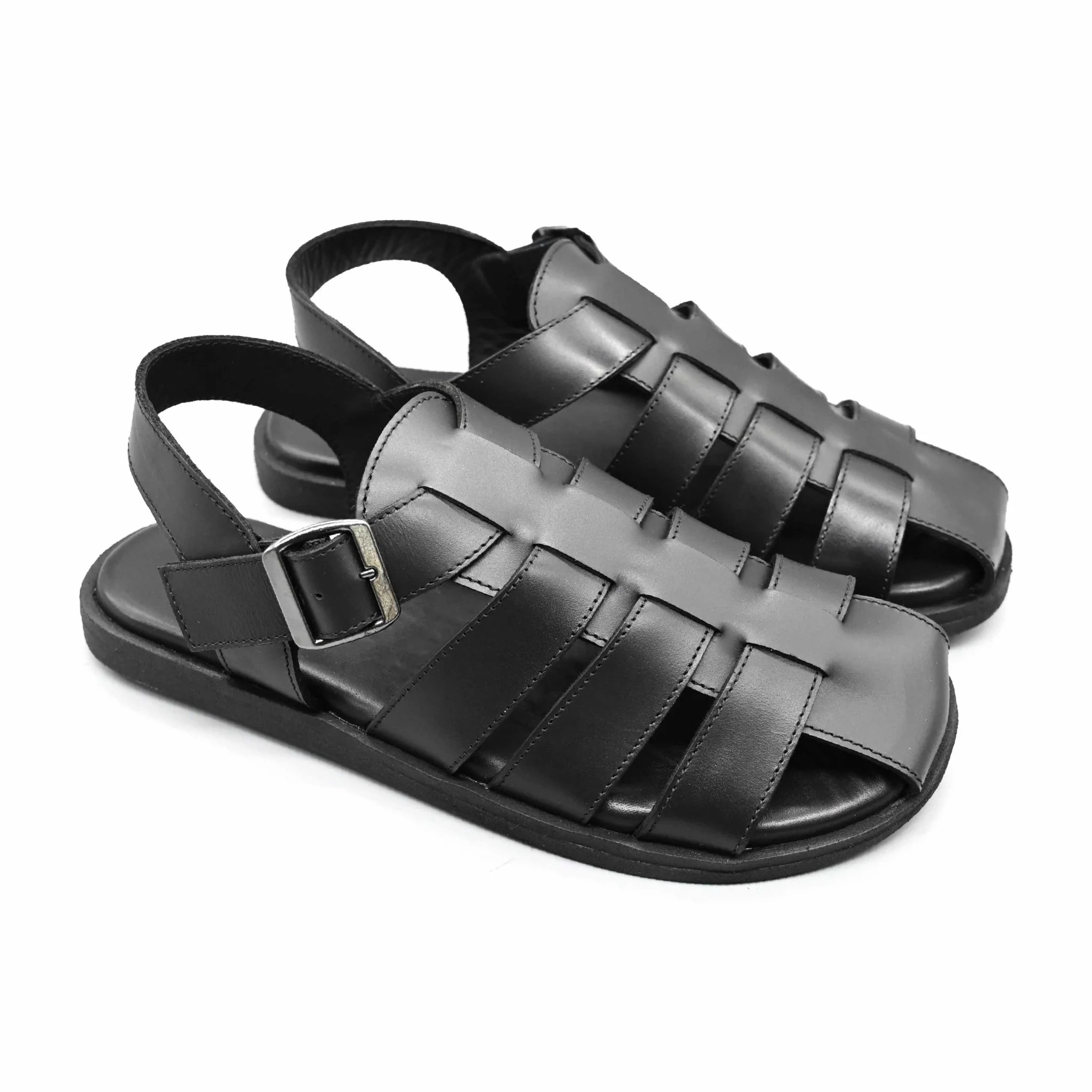 Deniro Fisher Men’s Sandals - Black - Image 3
