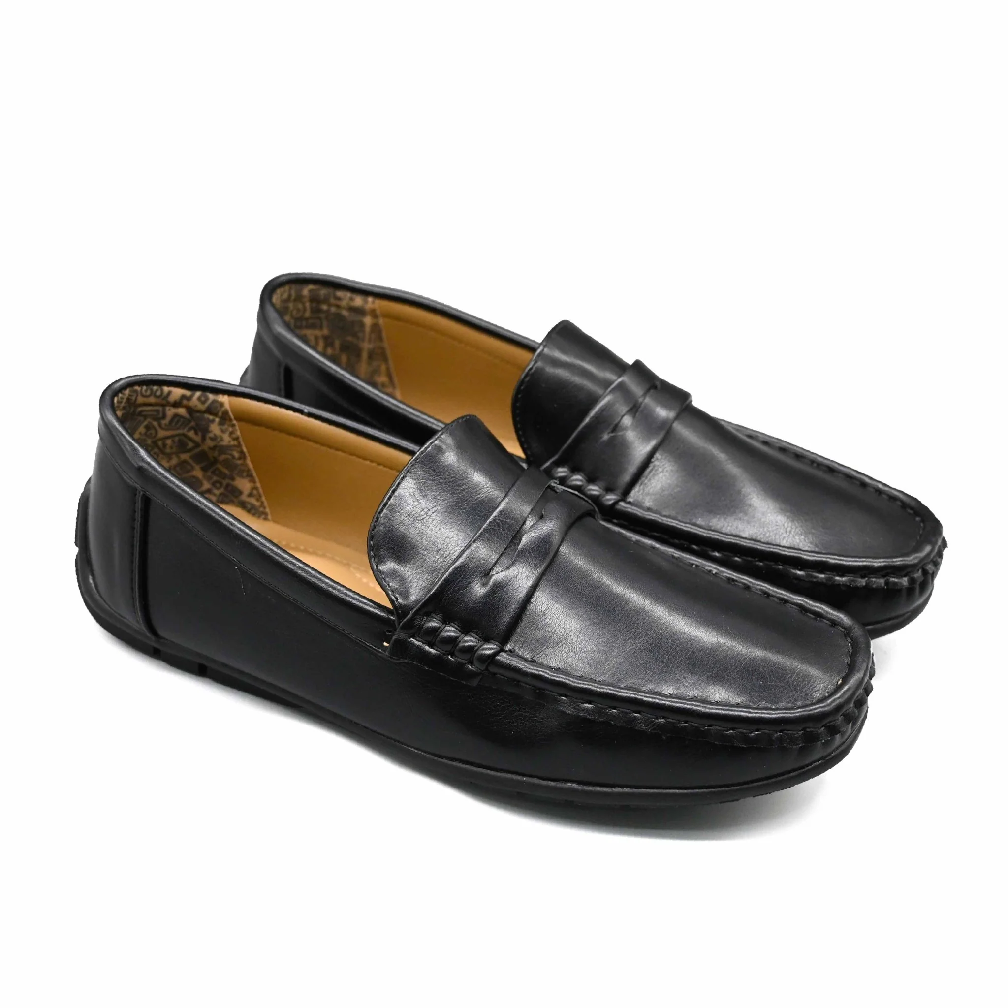 Deniro Oscar Men’s Loafers - Black - Image 3