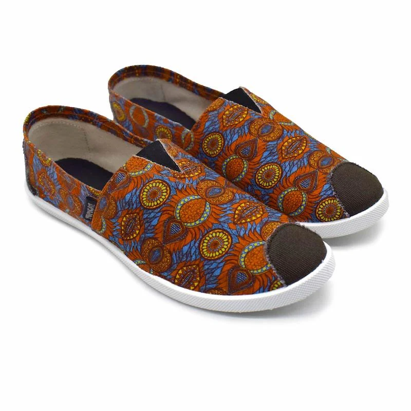 Emmy Chapisha Canvas Shoes - Multi Blue - Image 3