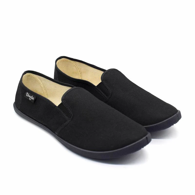 Emmy Salama Canvas Shoes - Black - Image 3