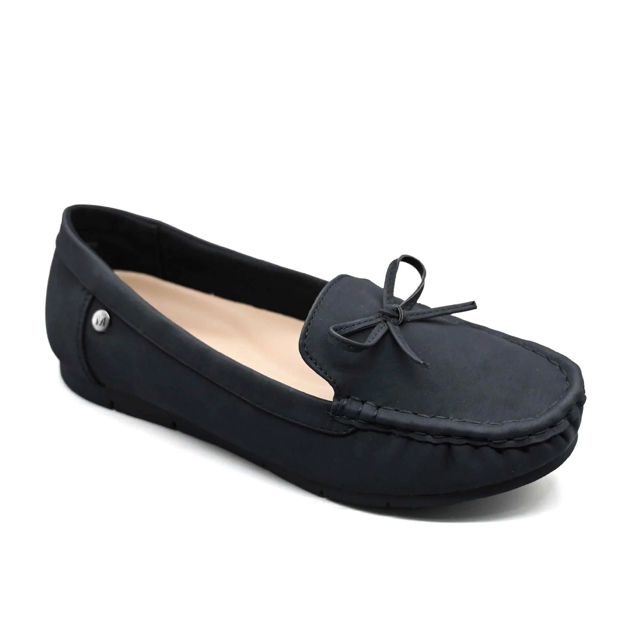 Moxxa Athena Ladies’ Loafers - Black - Image 2