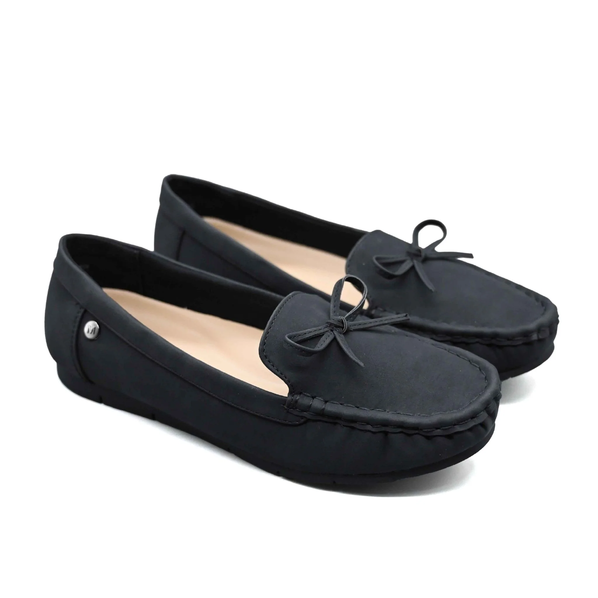 Moxxa Athena Ladies’ Loafers - Black - Image 3