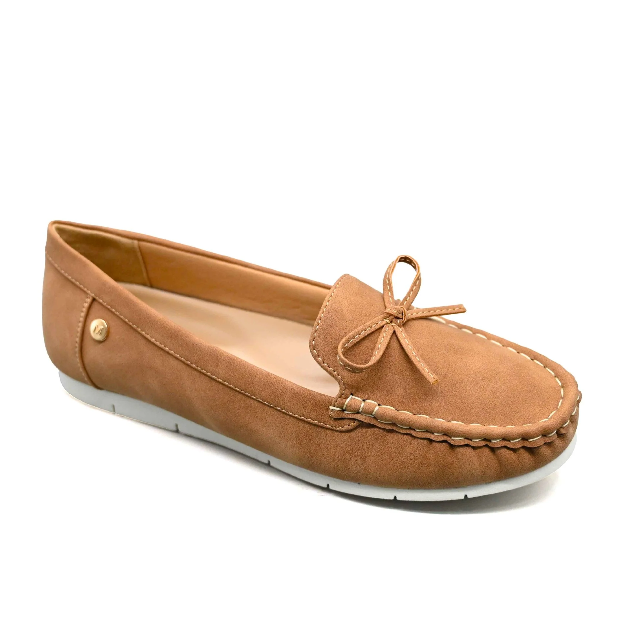 Moxxa Athena Ladies’ Loafers - Brown - Image 2