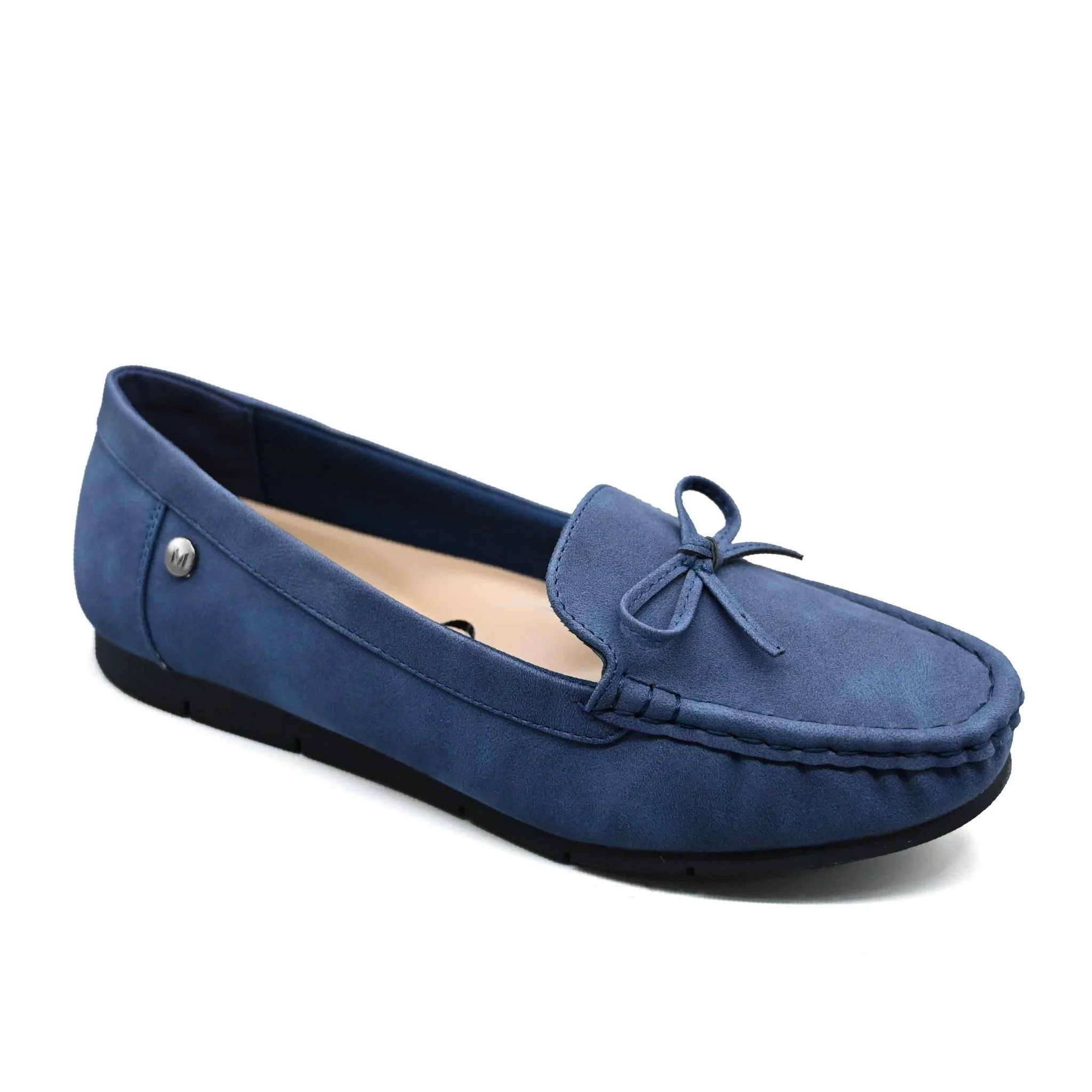 Moxxa Athena Ladies’ Loafers - Navy - Image 2