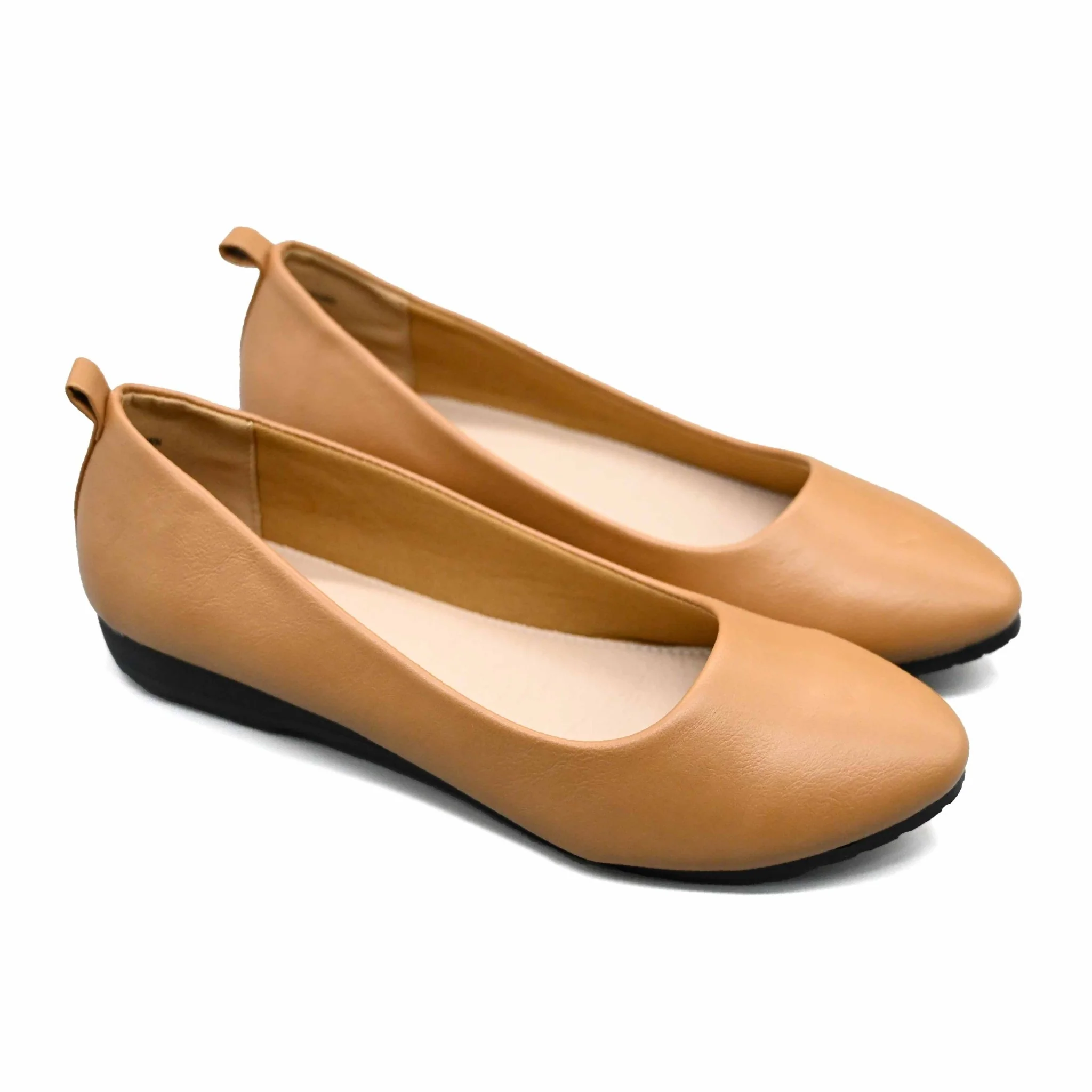 Moxxa Olga Ladies’ Flats - Brown - Image 3