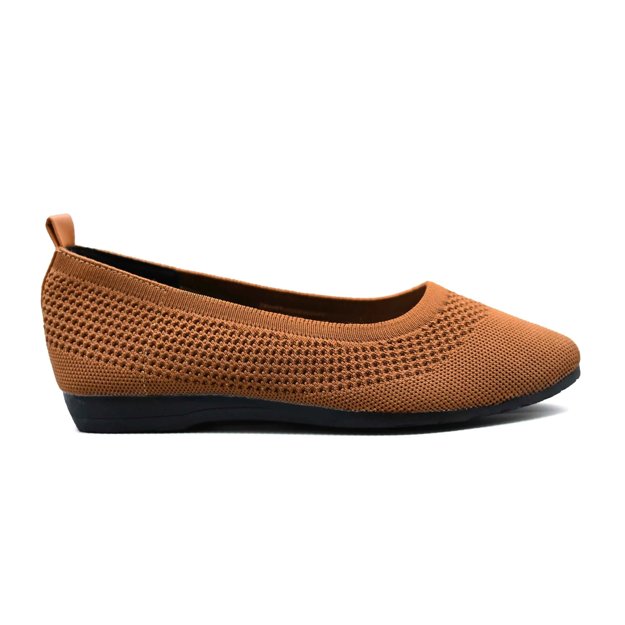 Moxxa Patty Ladies’ Flats - Dark Brown