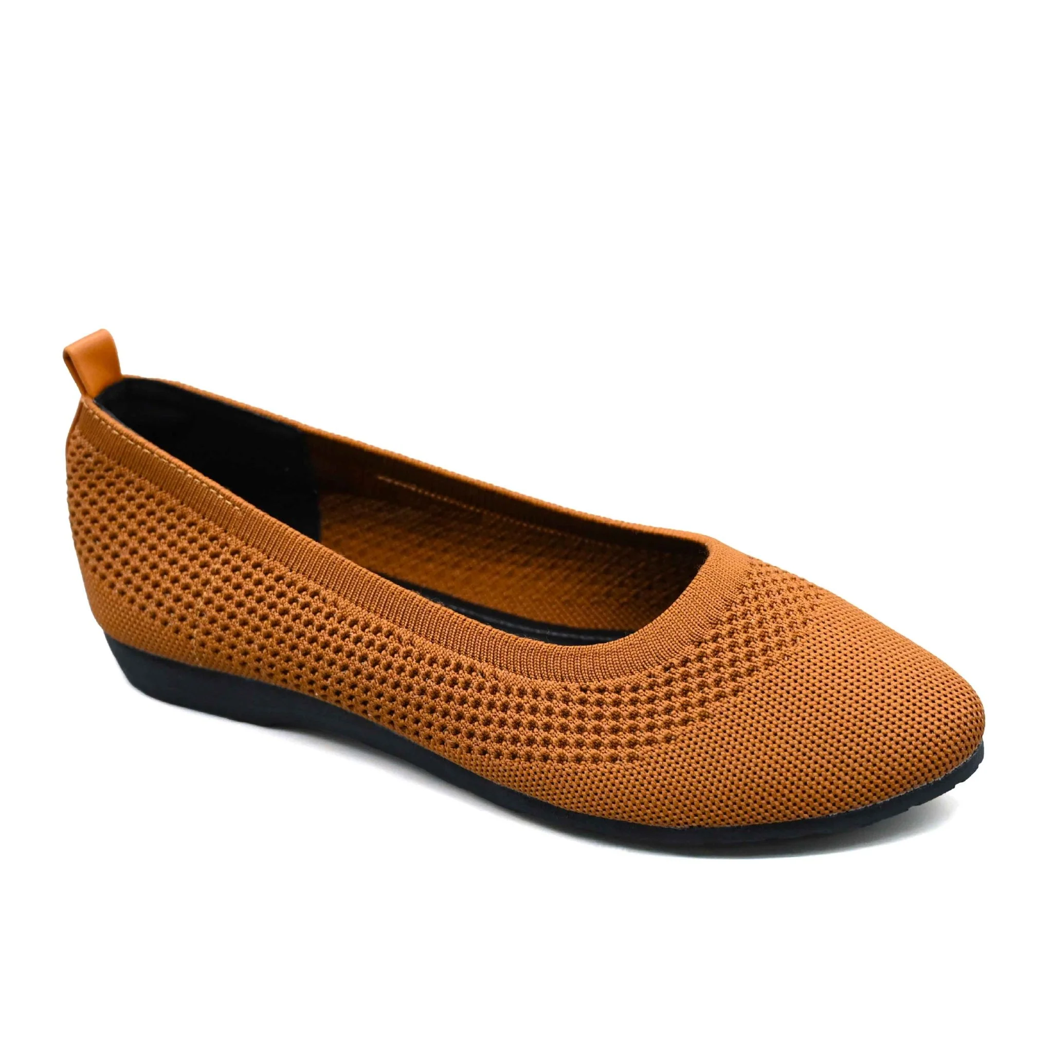 Moxxa Patty Ladies’ Flats - Dark Brown - Image 2