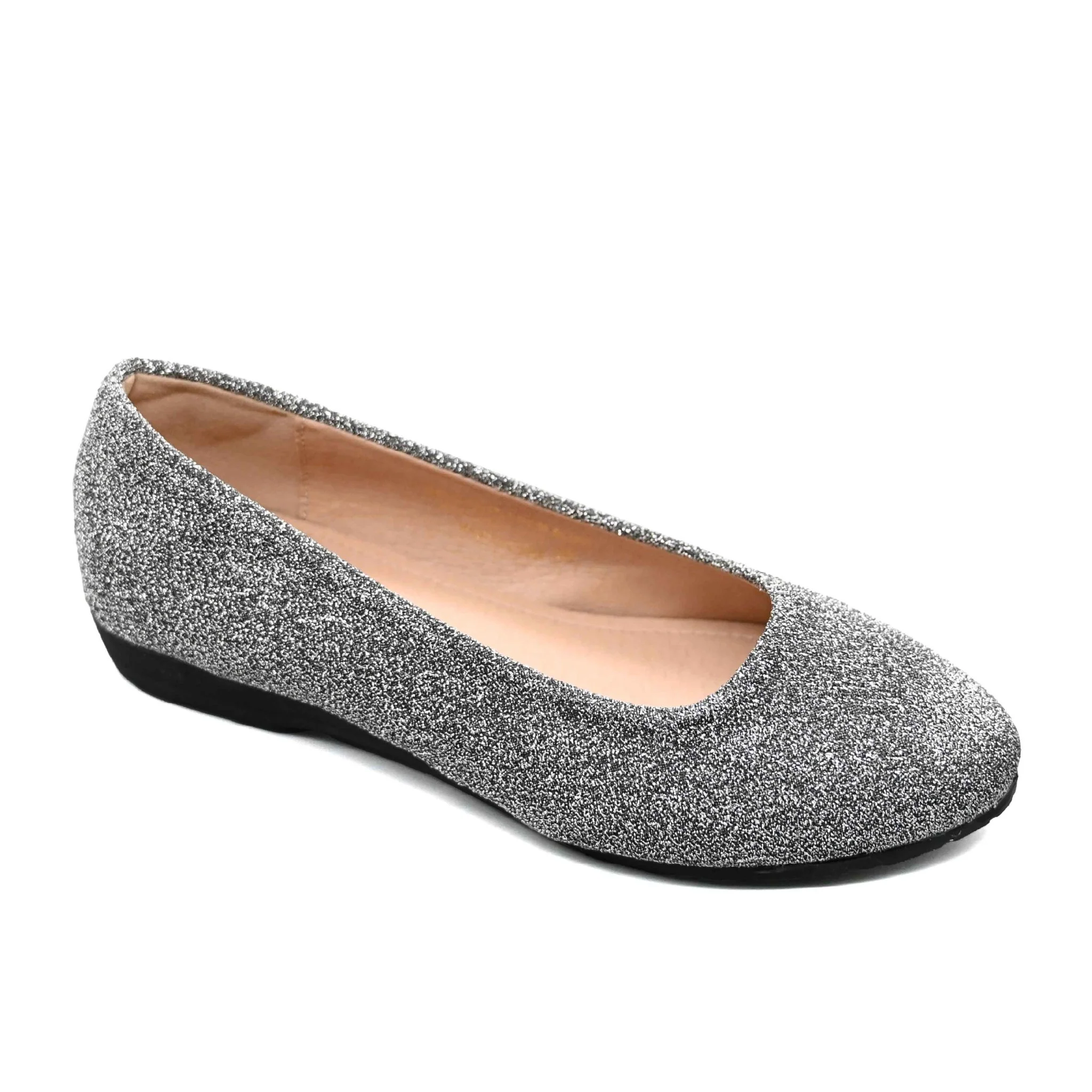 Moxxa Penny Ladies’ Flats - Silver - Image 2