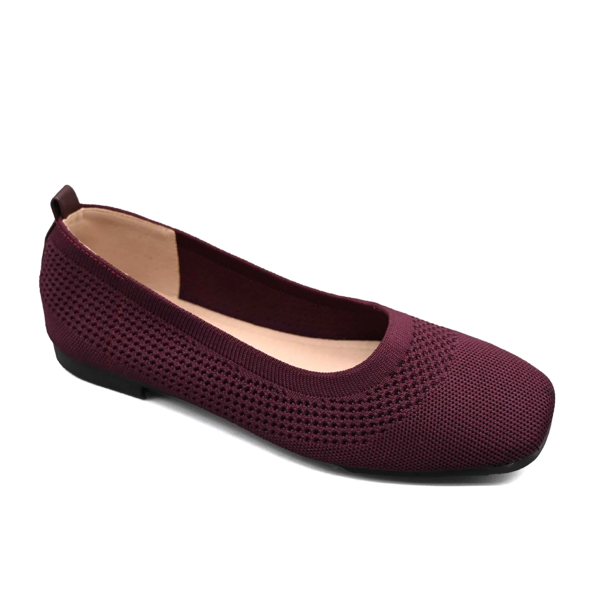 Moxxa Phoebe Ladies’ Flats - Maroon - Image 2