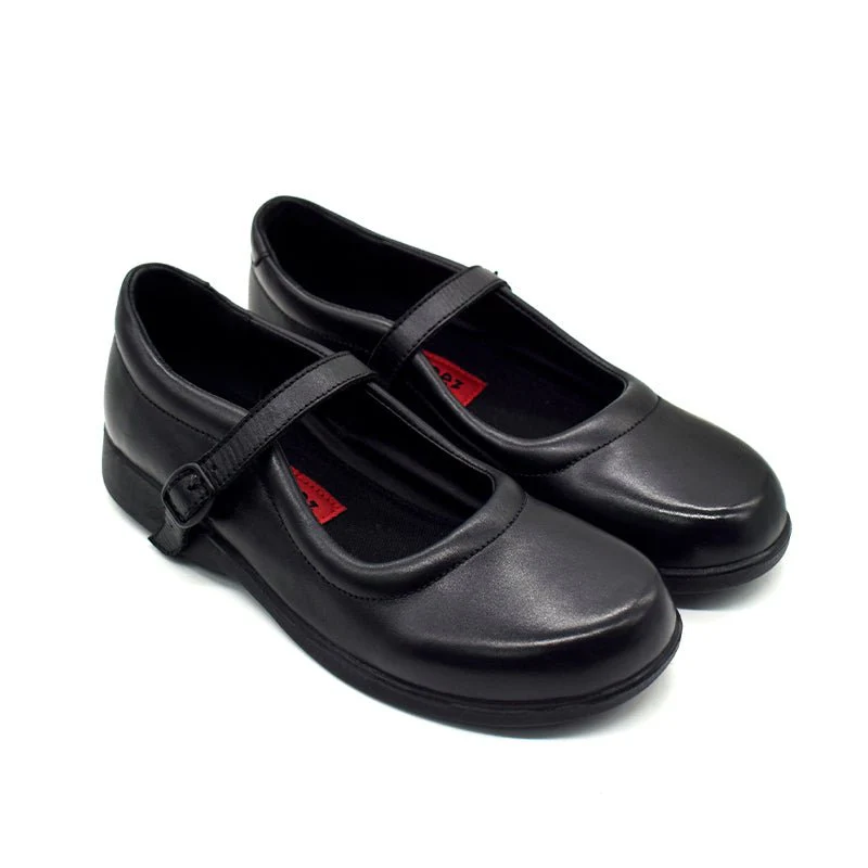Studeez Leather Girls School Shoes - ZURI (Buckle) - Image 3