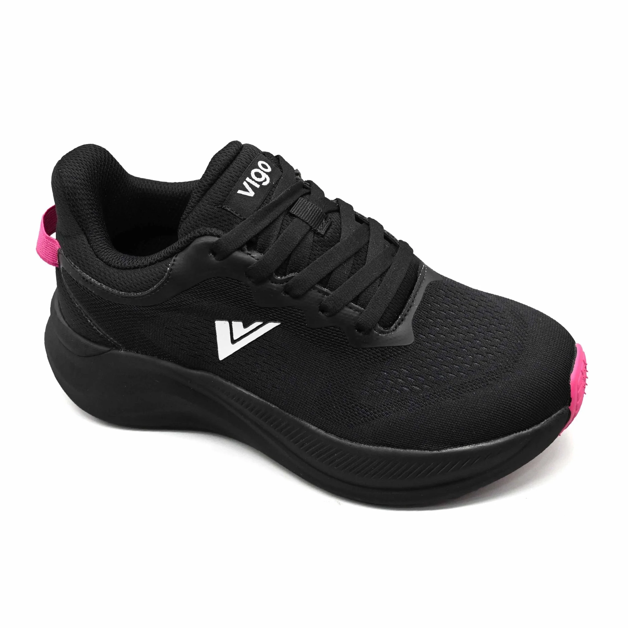 Vigo Lynda Ladies Sneakers - Black - Image 2