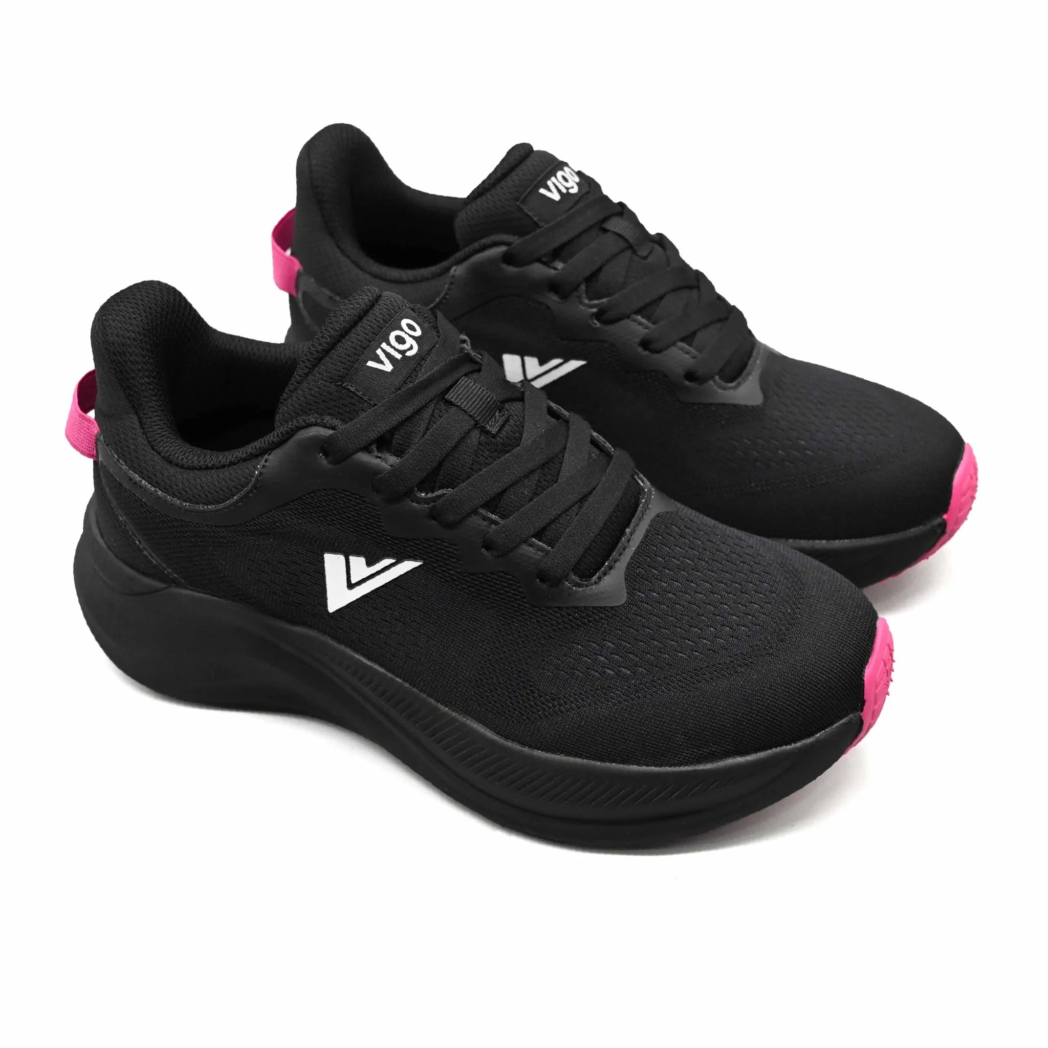 Vigo Lynda Ladies Sneakers - Black - Image 3
